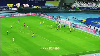 Brazil vs peru first goal Alexandro on Brazil copa 2021 on zyo