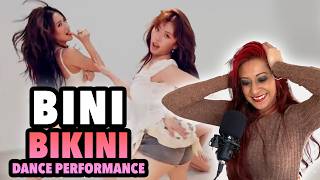 Choreographer Reacts to BINI - BIKINI (MOVING DANCE PRACTICE)