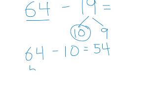 Splitting Up the Second Number Subtraction Strategy