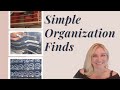 EASY ORGANIZATION IDEAS | AMAZON ORGANIZATION FINDS | DOLLAR TREE BINS | PLANNING US HEALTHY