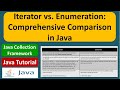 Iterator vs. Enumeration: Comprehensive Comparison in Java | Java Collection Framework