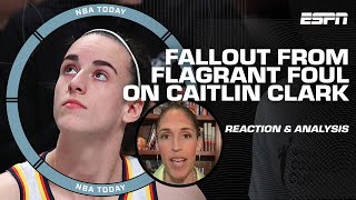 FALSE NARRATIVE‼ Rebecca Lobo says Caitlin Clark foul 'gave a toothless argument fangs' | NBA Today