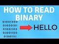 How to Convert Binary to Text - EASIEST TUTORIAL