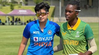 India Women U19 vs South Africa Women U19 T20 2022-23