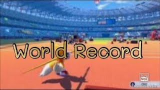 (Beaten) Mario and Sonic at the tokyo 2020 olympic games javelin throw world record