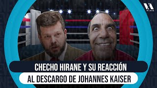 El DURO CRUCE entre JOHANNES KAISER y CHECHO HIRANE | Not News