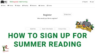 Signing Up for READsquared! - How to Use READsquared Tutorial