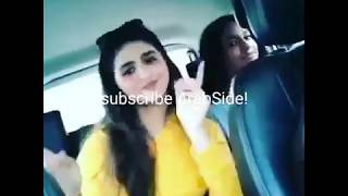 Hala Al Turk singing with her Friend