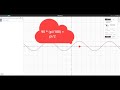 create nice trigonometric graphs in desmos