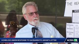 LIVE | Homeless union responds to Sacramento judge’s letter on homeless community near courthouse