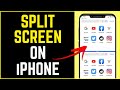 How To Split Screen on iPhone For Free | Split Screen On iPhone iPad