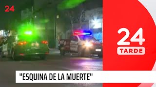"Esquina de la Muerte": cadena de incidentes violentos en la zona | 24 Horas TVN Chile