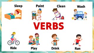 VERB | Verb for class 1 \u0026 2| verb for kids | Verb definition | Verb in English grammar | Action word