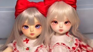 젤리피코 딸기베베 개봉기를 빙자한 새 인형 자랑 영상 | 리나슈슈 마리 | 구체관절인형 | BJD