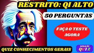 ✅😃😃QUIZ CONHECIMENTOS GERAIS - PERGUNTAS E RESPOSTAS - QUESTIONÁRIO CULTURA GERAL  #11