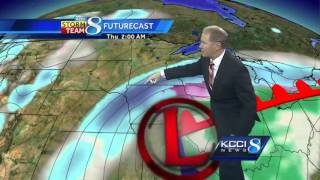 Videocast: Dynamic storm system moving through the state