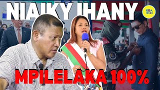 NIAIKY I JENERALY LUMENE FA MPILELAKA AN'I ANDRY RAJOELINA IZY SY I LALATIANA HENRIETTE