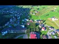 the alps kleinwalsertal in allgäu alps austria drone video 4k