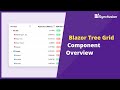 Explore the Interactive Features of Blazor TreeGrid in Action