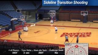 Sideline Transition Shooting Basketball Shooting Drill with Archie Miller