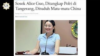 Mirip di Konoha...!! Alice Guo, Ditangkap, Dituding Spy of China; Palsukan Identitas...?!