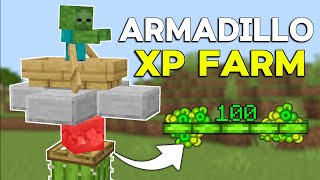 Armadillo XP Farm Minecraft Bedrock 1.21: Easy Tutorial