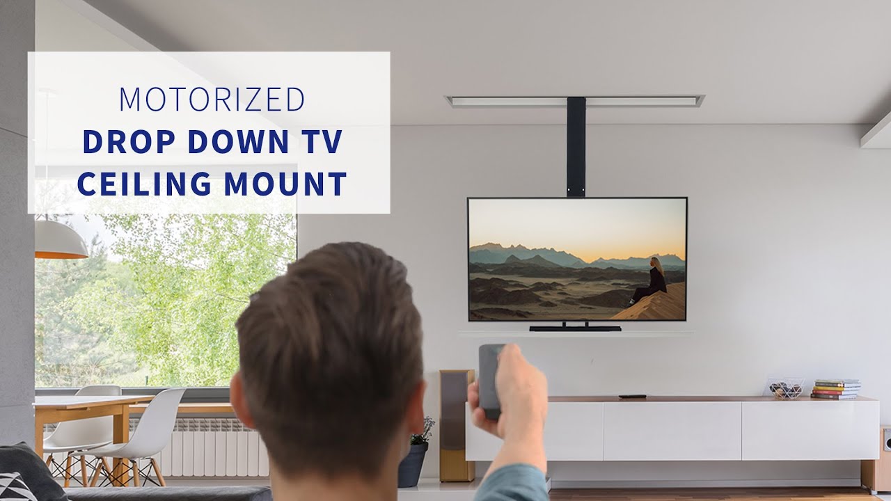 Motorized Drop Down Ceiling Tv Mount Infoupdate Org