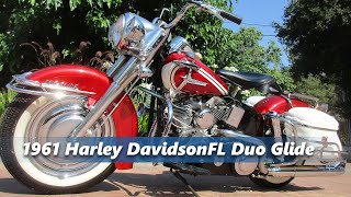 Get Close Up with this Amazing 1961 Harley Davidson FL Duo Glide with Glenn Bator