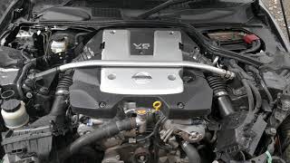 Nissan Z33 Fairlady Z VQ35HR engine running