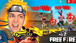 USE LA NUEVA M4A1 DE NARUTO EN FREE FIRE Y TIENE ARCHIVOS😱!