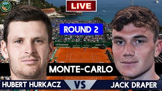 Hurkacz vs Draper Live Stream | ATP Monte Carlo 2024 | R2 | Hubert Hurkacz vs Jack Draper Live