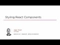 Course Preview: Styling React Components
