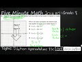 8th grade staar practice dilation representations 8.3c 2