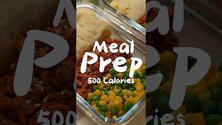 500 CALORIE MEAL PREP