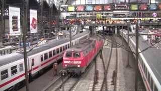 Hamburg Hauptbahnhof (Hamburg main railway station), Germany - 13th October, 2014