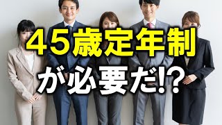 サントリー新浪社長提唱４５歳定年制導入について賛否両論