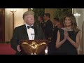 President Trump and The First Lady Attend the Governors' Ball