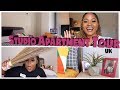 MY NEW STUDIO APARTMENT TOUR! | Advice & Vlog | OFUNNE AZINGE