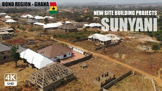 Fastest Building Construction New Site in Sunyani Ghana 4K