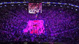 Packed House For Kevin Durants Home Debut Introduction! Wolves/Suns 3-29