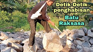 Detik-Detik penghabisan batu Raksasa part2