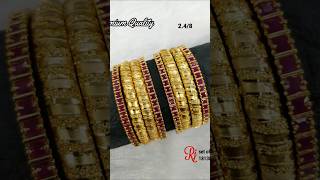 தங்கம் போல் மின்னும் வளையல்கள் #viralshort #jewellery #gold #video #shortvideo 💖💖