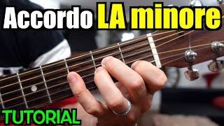 ACCORDO di LA minore | Tutorial Chitarra