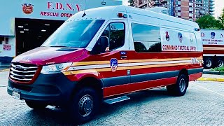 QUICK WALK AROUND VIDEO OF **BRAND NEW FDNY COMMAND TACTICAL UNIT 2** ON SCENE OF A 2ND ALARM FIRE.