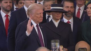 Donald Trump takes Oval Office for second time | Recap of inauguration