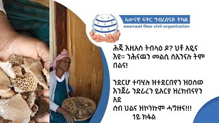 አብ አክሱም  አርአያ ካህሱ ዝርከቡ ተመዛበልቲ ወገናትና ዝነበረና ፃንሒት። ሰብ ህልና ዝኮንኩም ሓግዙና!!!