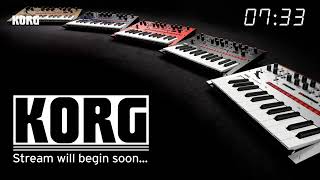 Korg Livestream – Korg monologue Demo \u0026 Q\u0026A