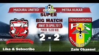 Gol marquee player  Madura united vs Mitra kukar liga 1 2017