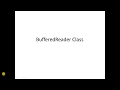 BufferedReader Class | Java