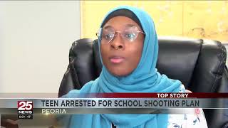 Peoria teen arrested for planning possible school shooting